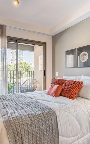 Apartamento à venda com 23m², 1 quarto e sem vaga Apartamento à venda com 23m², 1 quarto e sem vagaStudio