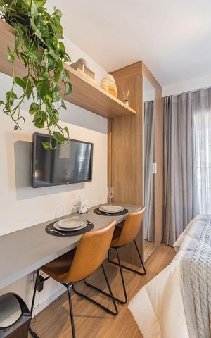 Apartamento à venda com 23m², 1 quarto e sem vaga Apartamento à venda com 23m², 1 quarto e sem vagaStudio