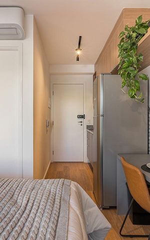 Apartamento à venda com 23m², 1 quarto e sem vaga Apartamento à venda com 23m², 1 quarto e sem vagaStudio