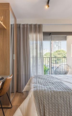 Apartamento à venda com 23m², 1 quarto e sem vaga Apartamento à venda com 23m², 1 quarto e sem vagaStudio