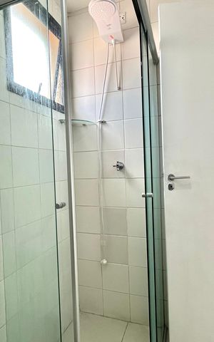 Apartamento à venda com 39m², 1 quarto e 1 vaga Apartamento à venda com 39m², 1 quarto e 1 vagaBanheiro da Suíte
