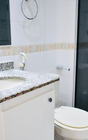 Apartamento à venda com 96m², 3 quartos e 2 vagas Apartamento à venda com 96m², 3 quartos e 2 vagasBanheiro Social