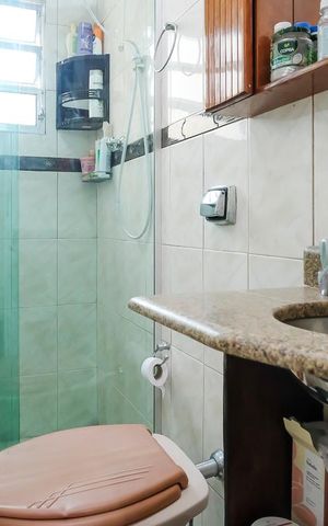 Casa à venda com 138m², 3 quartos e 1 vagaBanheiro da suíte 3