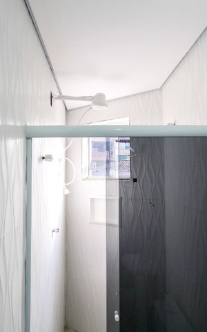 Studio para alugar com 44m², 1 quarto e sem vaga Studio para alugar com 44m², 1 quarto e sem vagaBanheiro