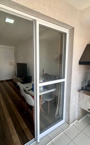 Apartamento à venda com 59m², 2 quartos e 1 vaga Apartamento à venda com 59m², 2 quartos e 1 vagaVaranda da Sala
