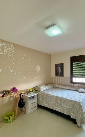 Apartamento à venda com 160m², 3 quartos e 2 vagasQuarto 3
