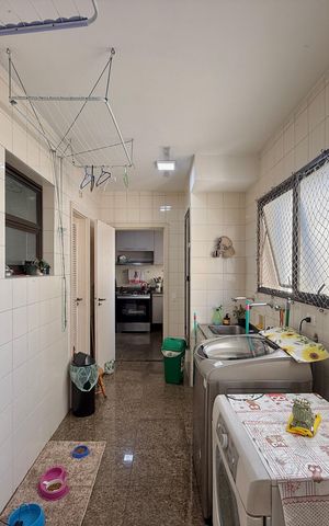 Apartamento à venda com 160m², 3 quartos e 2 vagasÁrea de Serviço
