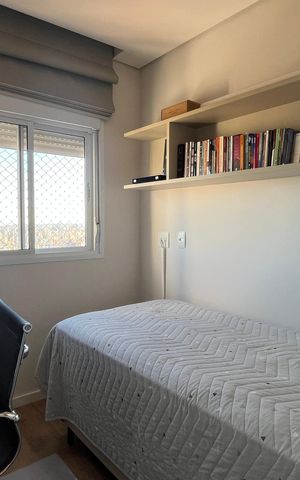 Apartamento à venda com 136m², 3 quartos e 2 vagas Apartamento à venda com 136m², 3 quartos e 2 vagasQuarto 1