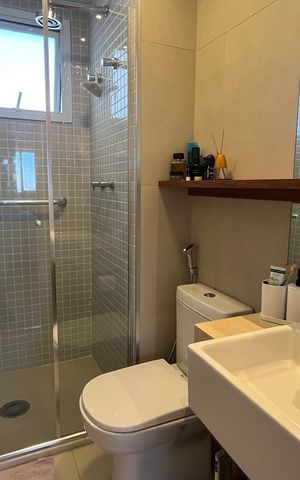 Apartamento à venda com 136m², 3 quartos e 2 vagas Apartamento à venda com 136m², 3 quartos e 2 vagasBanheiro