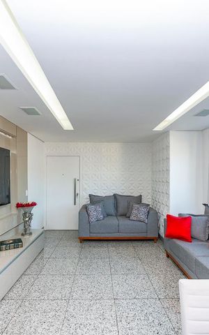 Apartamento à venda com 140m², 4 quartos e 3 vagasSala