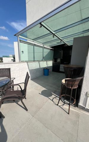 Apartamento à venda com 205m², 4 quartos e 2 vagasChurrasqueira