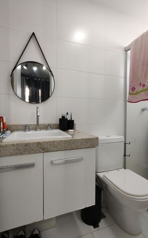 Apartamento à venda com 205m², 4 quartos e 2 vagasBanheiro da Suíte 1