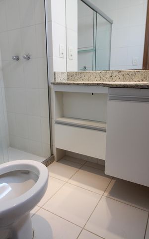 Apartamento à venda com 84m², 3 quartos e 1 vagaBanheiro da Suíte