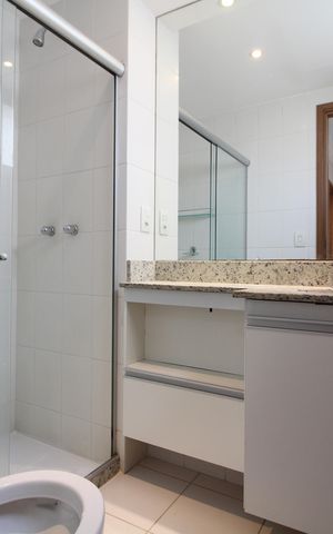 Apartamento à venda com 84m², 3 quartos e 1 vagaBanheiro da Suíte