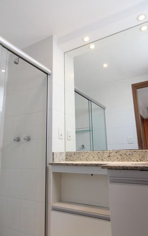 Apartamento à venda com 84m², 3 quartos e 1 vagaBanheiro da Suíte