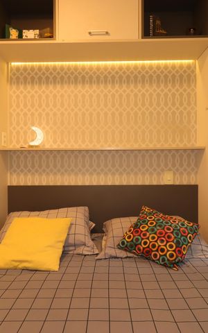 Apartamento à venda com 90m², 2 quartos e 2 vagasQuarto 2