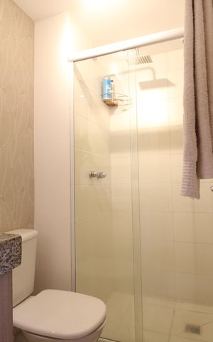 Apartamento à venda com 60m², 2 quartos e 1 vagaBanheiro da Suíte