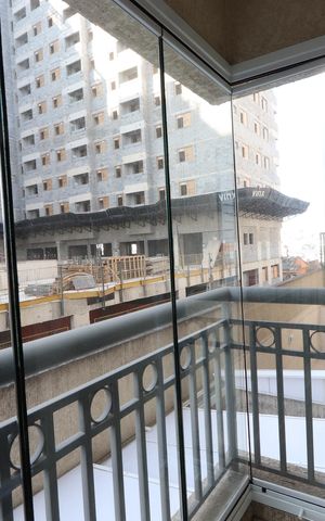 Studio à venda com 35m², 1 quarto e 1 vagaVaranda