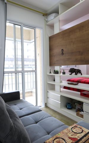 Studio à venda com 35m², 1 quarto e 1 vagaStudio
