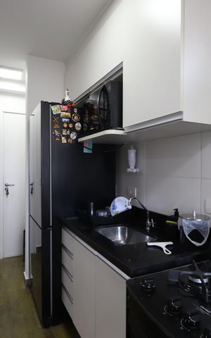 Studio à venda com 35m², 1 quarto e 1 vagaCozinha