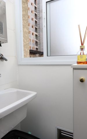 Studio à venda com 35m², 1 quarto e 1 vagaLavanderia