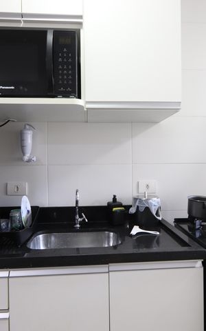 Studio à venda com 35m², 1 quarto e 1 vagaCozinha