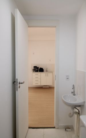 Studio à venda com 29m², 2 quartos e sem vagaBanheiro Social