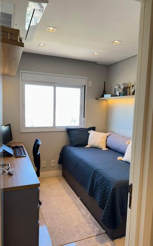 Apartamento à venda com 85m², 2 quartos e 2 vagas Apartamento à venda com 85m², 2 quartos e 2 vagasQuarto 2