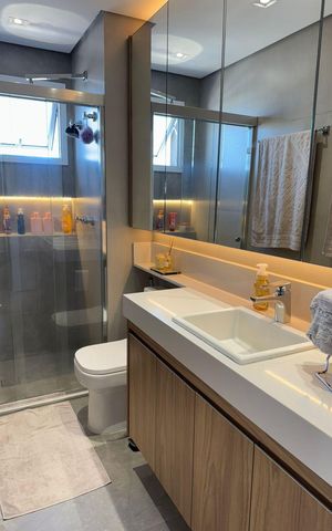 Apartamento à venda com 85m², 2 quartos e 2 vagas Apartamento à venda com 85m², 2 quartos e 2 vagasBanheiro Quarto Suíte 1