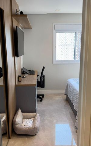 Apartamento à venda com 85m², 2 quartos e 2 vagas Apartamento à venda com 85m², 2 quartos e 2 vagasQuarto Suíte 1