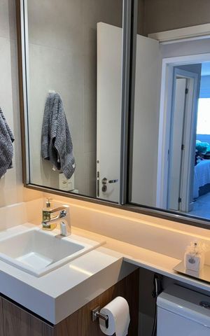 Apartamento à venda com 85m², 2 quartos e 2 vagas Apartamento à venda com 85m², 2 quartos e 2 vagasBanheiro