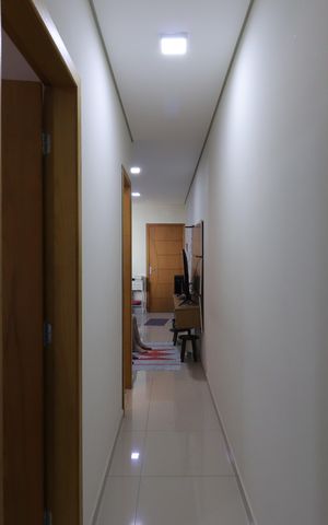 Apartamento à venda com 100m², 2 quartos e 1 vagaCorredor