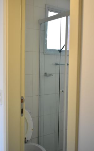 Apartamento à venda com 43m², 1 quarto e 1 vagaBanheiro