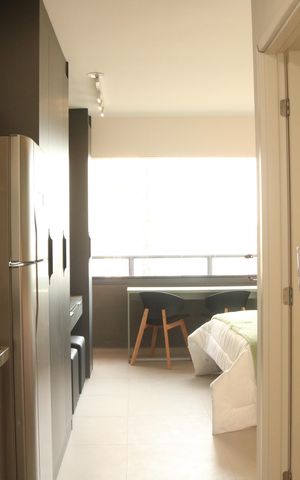 Studio para alugar com 26m², 1 quarto e sem vagaCozinha