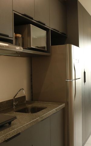 Studio para alugar com 26m², 1 quarto e sem vagaCozinha