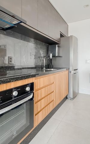 Apartamento à venda com 72m², 1 quarto e 1 vaga Apartamento à venda com 72m², 1 quarto e 1 vagaCozinha