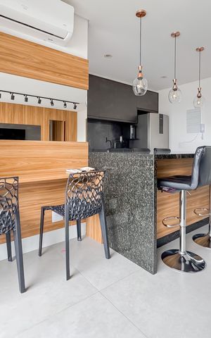 Apartamento à venda com 72m², 1 quarto e 1 vaga Apartamento à venda com 72m², 1 quarto e 1 vagaSala