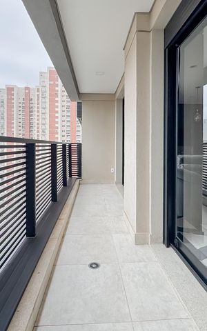 Apartamento à venda com 72m², 1 quarto e 1 vaga Apartamento à venda com 72m², 1 quarto e 1 vagaVaranda da Sala