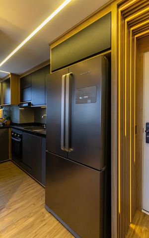 Apartamento à venda com 35m², 2 quartos e 1 vaga Apartamento à venda com 35m², 2 quartos e 1 vagaCozinha e Área de Serviço