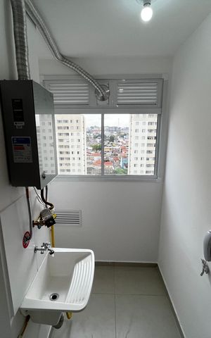 Apartamento à venda com 43m², 2 quartos e 1 vaga Apartamento à venda com 43m², 2 quartos e 1 vagaÁrea de Serviço