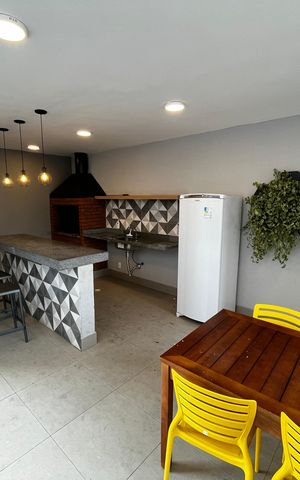 Apartamento à venda com 43m², 2 quartos e 1 vagaÁrea comum - Churrasqueira