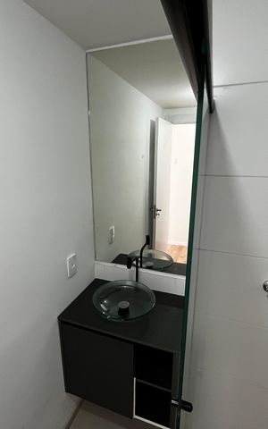 Apartamento à venda com 43m², 2 quartos e 1 vaga Apartamento à venda com 43m², 2 quartos e 1 vagaBanheiro