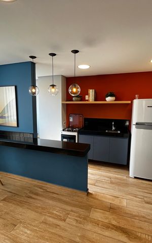 Apartamento à venda com 43m², 2 quartos e 1 vagaÁrea comum - Salão de festas