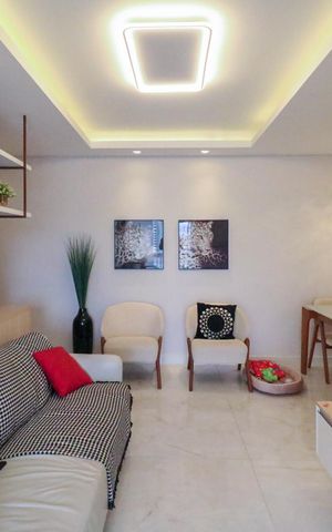 Apartamento à venda com 67m², 2 quartos e 2 vagasSala