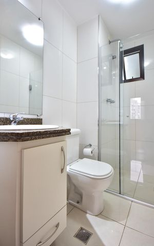 Apartamento à venda com 71m², 3 quartos e 2 vagasBanheiro Social