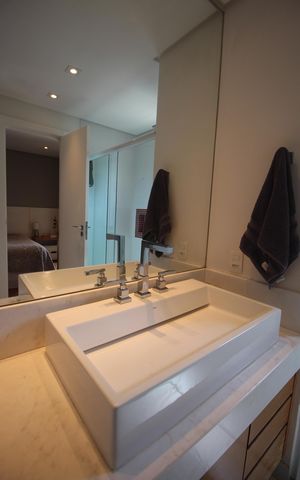 Apartamento à venda com 158m², 4 quartos e 2 vagasBanheiro da Suíte 3