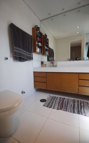 Apartamento à venda com 158m², 4 quartos e 2 vagasBanheiro da Suíte 3