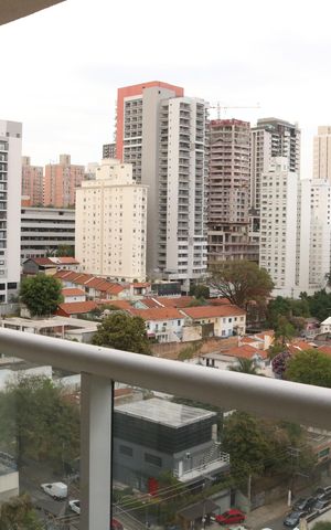 Apartamento para alugar com 35m², 1 quarto e 1 vagaVaranda