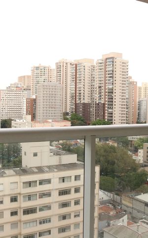 Apartamento para alugar com 35m², 1 quarto e 1 vagaVaranda