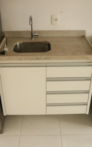 Apartamento para alugar com 35m², 1 quarto e 1 vagaCozinha